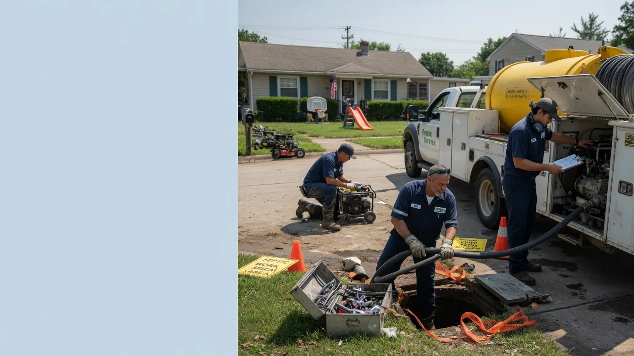 Septic Tank Pumping in Sherrodsville, OH near me